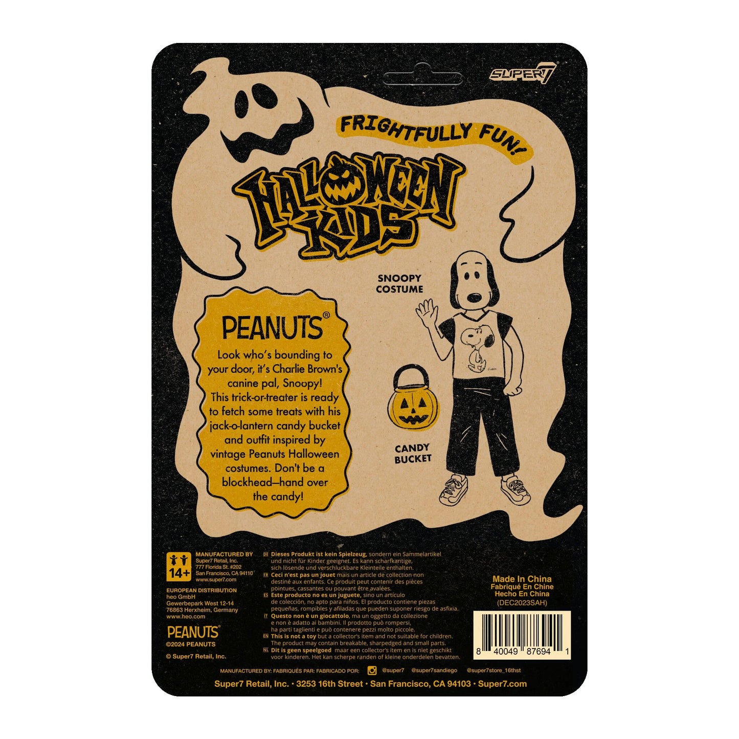 Halloween Kids ReAction - Snoopy